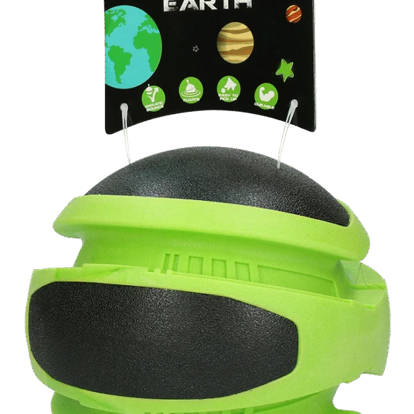 Balle rebondissante pour chien, verte, Ø 14 cm – Dog Comets Planets