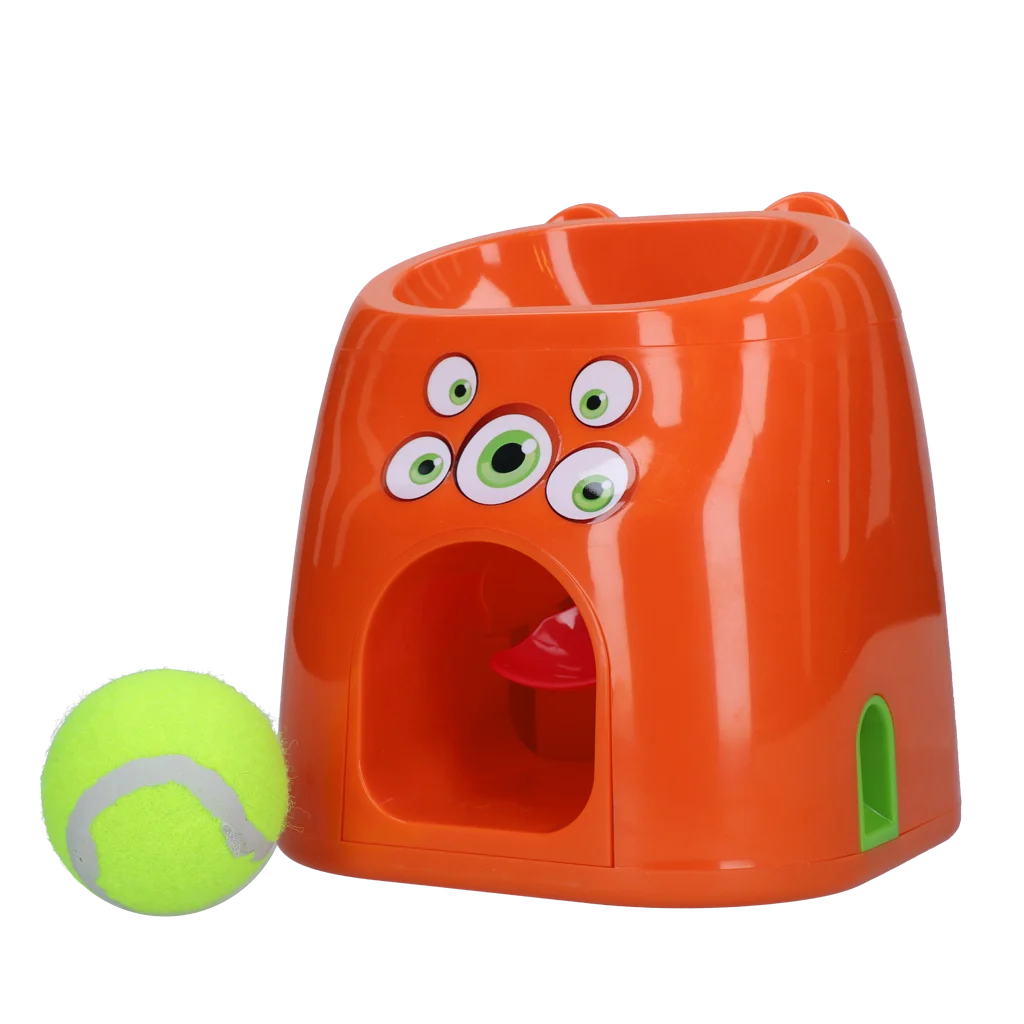 Jeu de rapport avec récompense, 1 balle de tennis incluse – Dog Comets D1spencer Fetch and Treat – Image 2