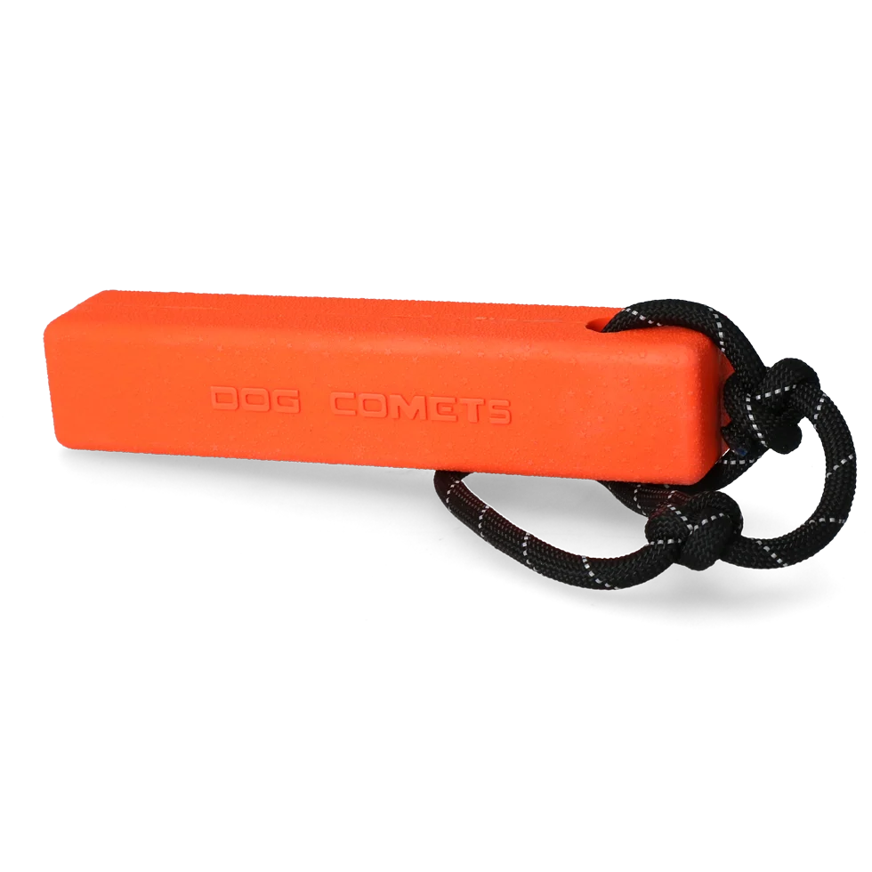 Jouet de rapport avec corde, flottant, 20 x 4 x 4 cm, orange – Dog Comets Orion – Image 5