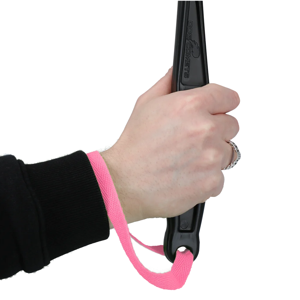 Lanceur de balle pour chien avec balle de tennis M, 48 cm, rose – Dog Comets Launcher – Image 4