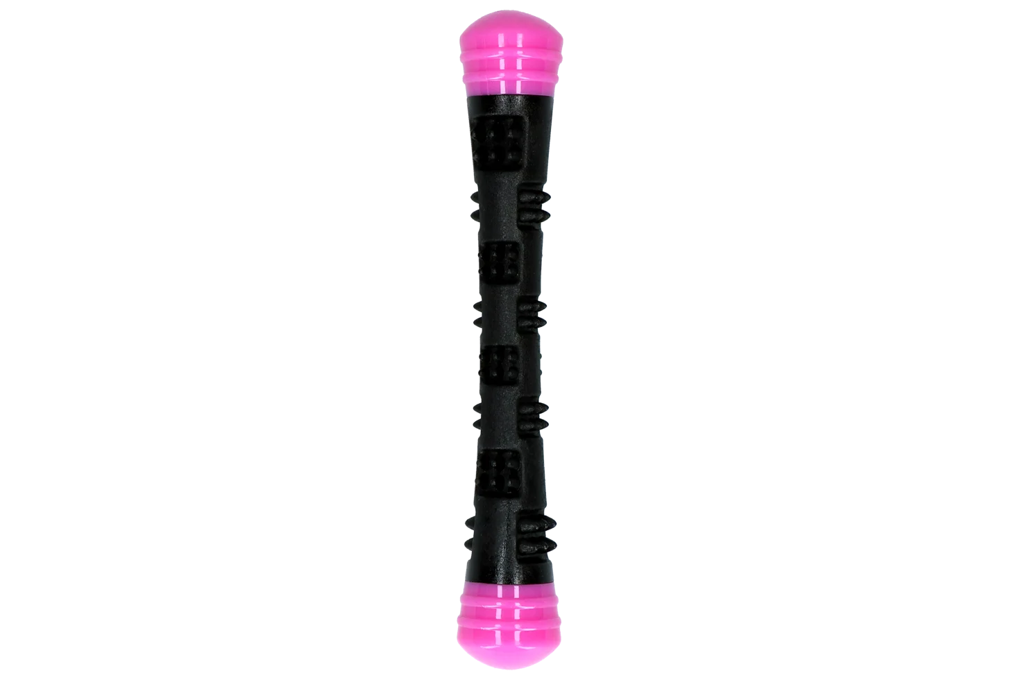 Bâton à lancer en caoutchouc avec couineur, S 23 cm, rose – Dog Comets Meteor – Image 3