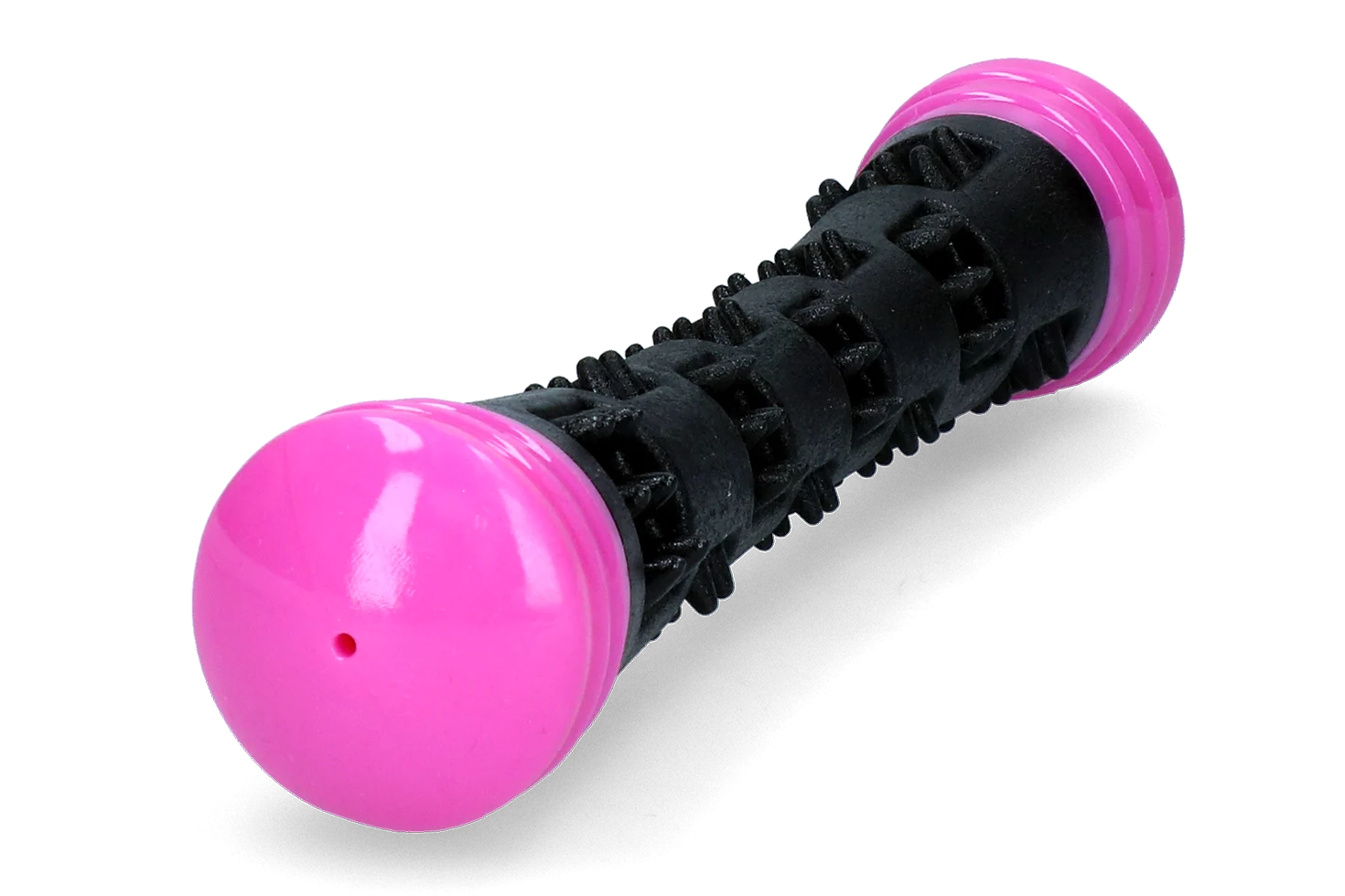 Bâton à lancer en caoutchouc avec couineur, S 23 cm, rose – Dog Comets Meteor – Image 4