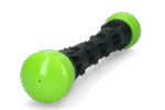 Bâton de rapport en caoutchouc avec couineur L, 32 cm, vert – Dog Comets Meteor – Image 2