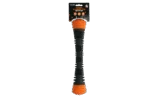 Jouet à lancer en caoutchouc avec couineur, L 32 cm, orange – Dog Comets Meteor
