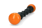 Jouet à lancer en caoutchouc avec couineur, L 32 cm, orange – Dog Comets Meteor – Image 4