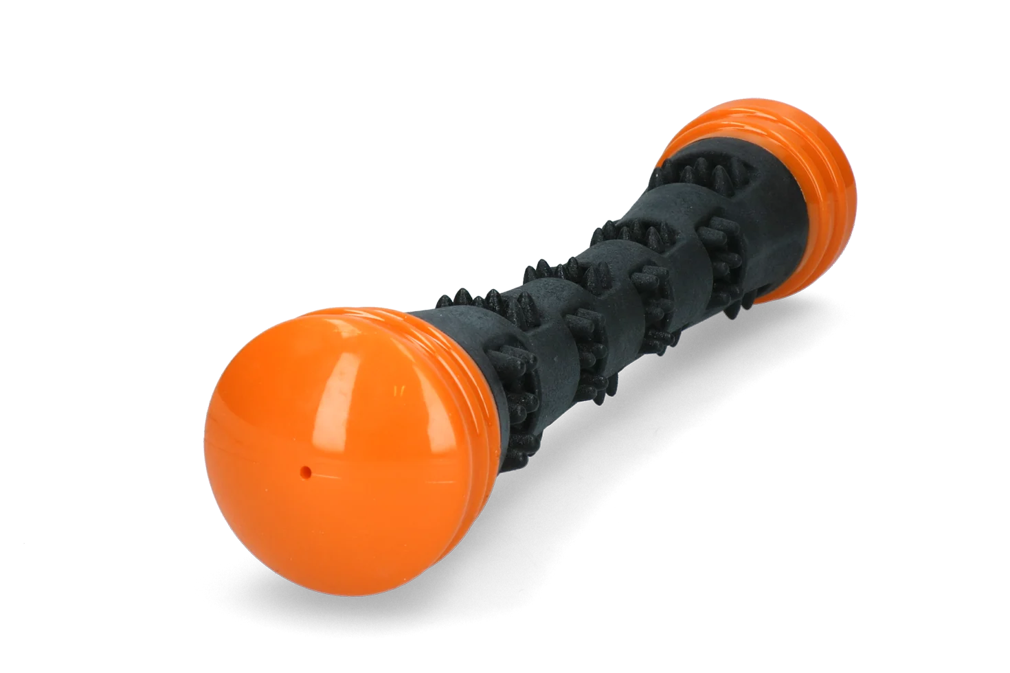 Jouet à lancer en caoutchouc avec couineur, L 32 cm, orange – Dog Comets Meteor – Image 4
