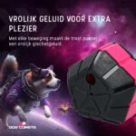 Balle puzzle pour chien avec éléments rotatifs – Dog Comets Treat Puzzle – Image 5