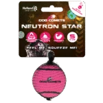 Balle de tennis pour chien avec couineur S, Ø 5 cm, rose – Dog Comets Neutron Star
