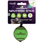 Balle de tennis pour chien avec couineur S, Ø 5 cm, verte – Dog Comets Neutron Star