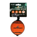 Balle de tennis pour chien avec sifflet M, Ø 6 cm, orange – Dog Comets Neutron Star