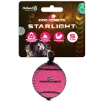 Balle de tennis pour chien flottante, rose, S, Ø 5 cm – Dog Comets Starlight