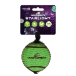 Balle de tennis flottante pour chien, Ø 6 cm, verte – Dog Comets Starlight