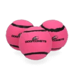 Balle de tennis flottante pour chien, Ø 6 cm, rose, 3 pièces – Dog Comets Starlight – Image 2