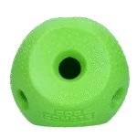 Balle à friandises pour chien en caoutchouc TPR, verte – Dog Comets Treat Lock Ball