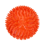 Jouet à rapporter en forme d’œuf avec couineur et picots, orange L, Ø 100 x 150 mm – Dog Comets Cosmic Egg – Image 3