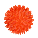 Jouet à rapporter en forme d’œuf avec couineur et picots, orange M, Ø 80 x 110 mm – Dog Comets Cosmic Egg – Image 3