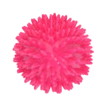 Jouet de rapport en forme d’œuf avec couineur et picots, rose S, Ø 50 x 60 mm – Dog Comets Cosmic Egg – Image 3
