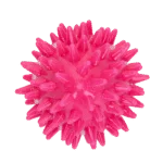 Jouet à rapporter en forme d’œuf avec couineur et picots, rose S, Ø 50 x 60 mm – Dog Comets Cosmic Egg – Image 2