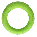 Anneau à lancer pour chien en mousse, flottant, vert M, Ø 19 cm – Dog Comets UFO Ring – Image 3