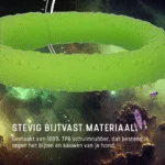 Anneau à lancer pour chien en mousse, flottant, vert M, Ø 19 cm – Dog Comets UFO Ring – Image 6