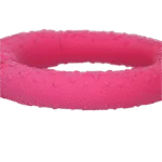 Anneau de lancer pour chien en caoutchouc mousse, flottant, rose M, Ø 19 cm – Dog Comets UFO Ring – Image 4