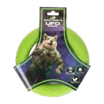 Anneau de lancer pour chien en mousse, flottant, vert S, Ø 13,5 cm – Dog Comets UFO Ring