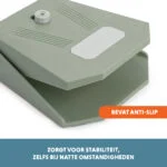 Fontaine à eau avec pédale et raccordement au tuyau d’arrosage, vert olive – Coolpets Splash Water Fountain – Image 5