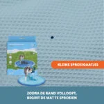 Tapis arroseur pour chien avec raccord pour tuyau d’arrosage, M 150 cm – Coolpets Splash Sprinkler Pad – Image 5