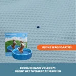 Piscine pour chien avec arroseurs, diamètre 120 cm, hauteur des parois 30 cm – Coolpets Splash Sprinkler Pool – Image 5