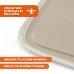 Tapis rafraîchissant pour chiens à gel solide, beige, M, 76 x 50 cm – Coolpets Gel Cooling Mat – Image 5