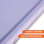 Tapis rafraîchissant pour chien à gel solide, lilas, XL 120 x 70 cm – Coolpets Gel Cooling Mat – Image 6