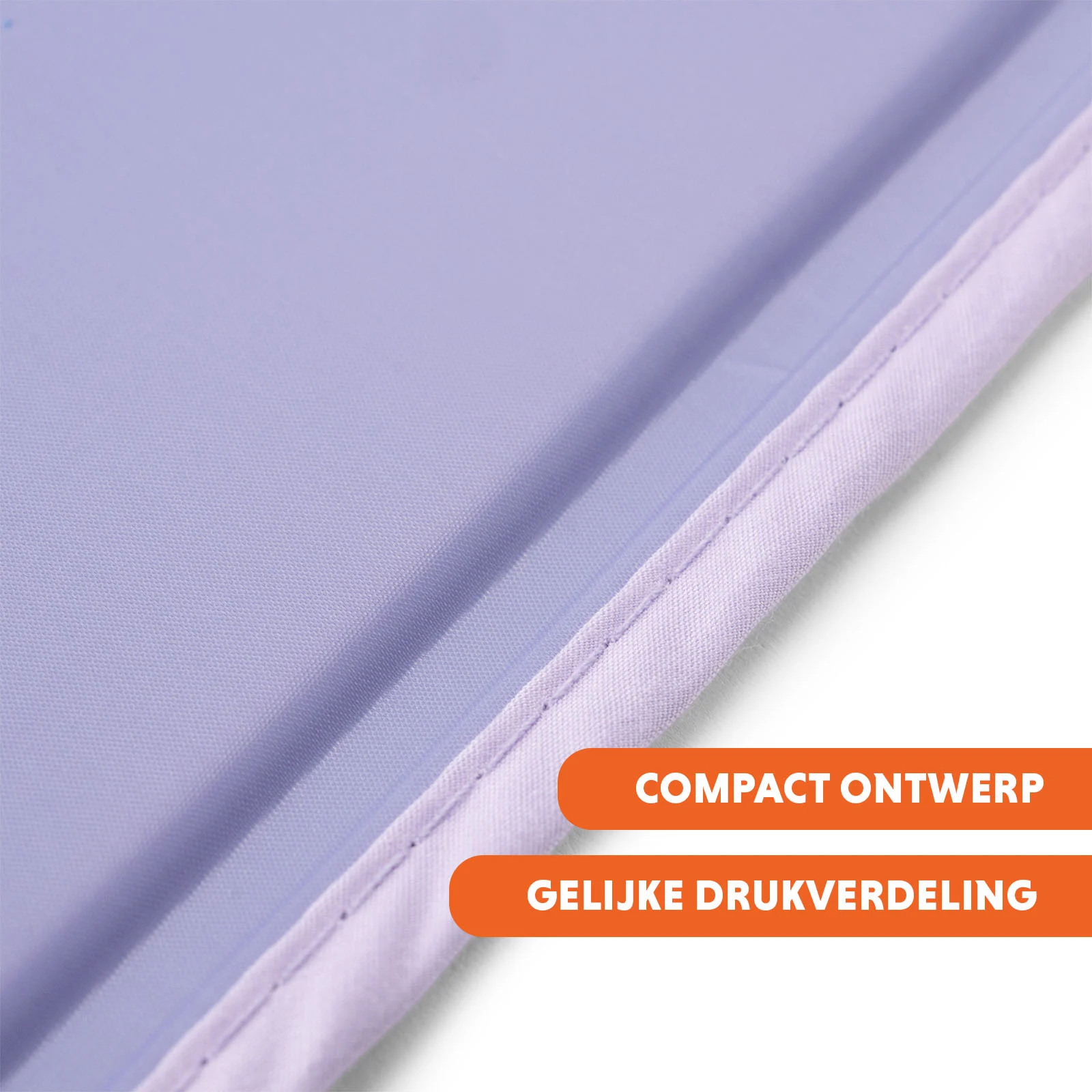 Tapis rafraîchissant pour chien à gel solide, lilas, XL 120 x 70 cm – Coolpets Gel Cooling Mat – Image 6