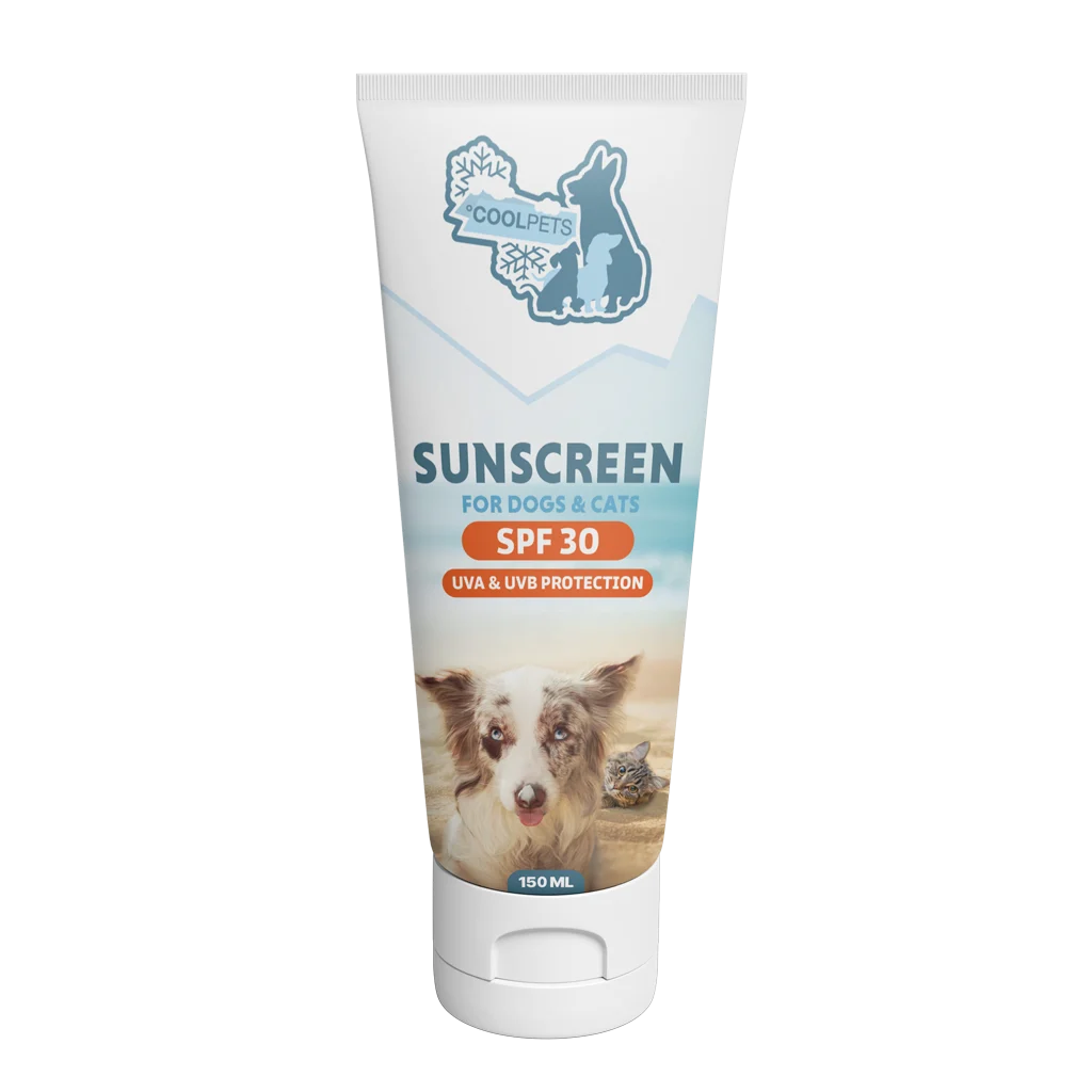 COOL03054-Sunscreen.png Crème solaire pour chiens et chats, SPF 30, tube souple – Coolpets Sunscreen – Image 1