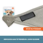 Bandana rafraîchissant pour chiens, beige, S, 45 x 20 cm – Coolpets Cooling Bandana – Image 5