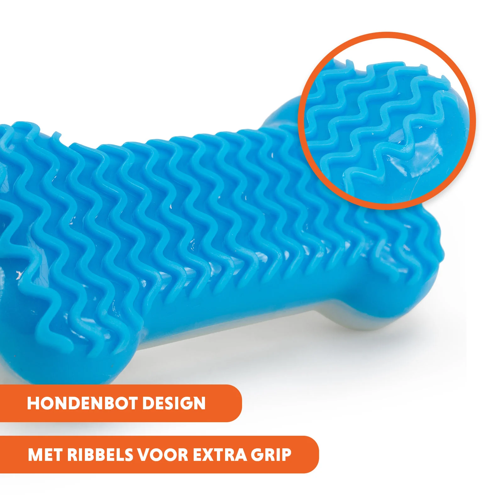 Jouet rafraîchissant en forme d’os pour chiens, à remplir d’eau, 14 x 6,7 x 3,8 cm – Coolpets Ice Bone – Image 6