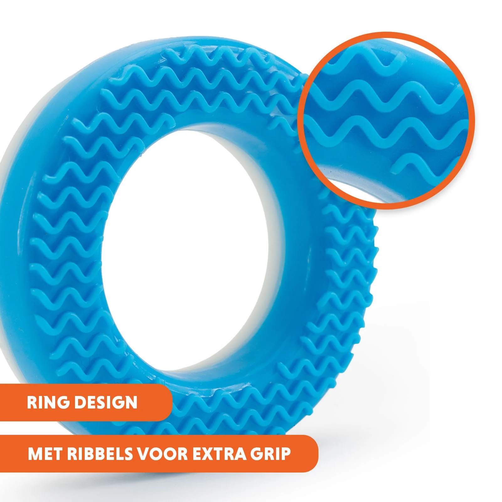 Anneau rafraîchissant pour chien, à remplir d’eau, 12 x 3,3 x 3,3 cm – Coolpets Ice Ring – Image 6