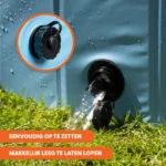 Piscine pliable pour chien avec fond antidérapant, ø 100 x 30 cm – Coolpets Splash Dog Pool – Image 3