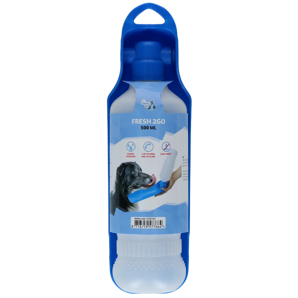 Gourde pour chien à emporter, 500 ml – Coolpets Fresh 2GO – Image 1