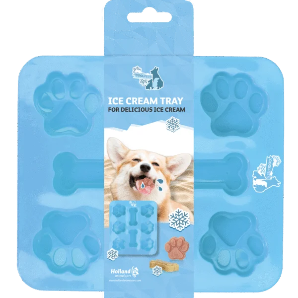 Moule à glace pour 8 friandises glacées pour chien – Coolpets Dog Ice Mix Tray