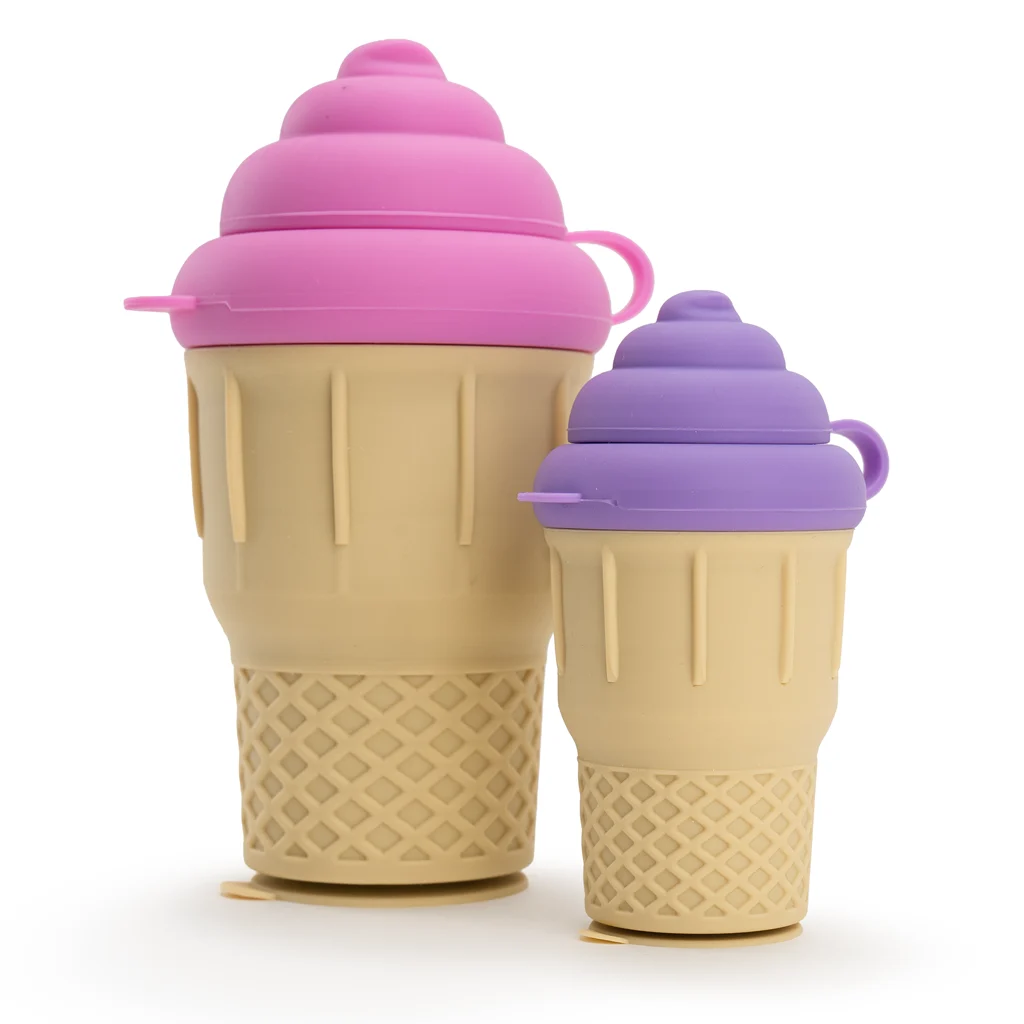 Moule à glace pour chien en silicone avec ventouse, Coolpets Ice Cream M – Image 3