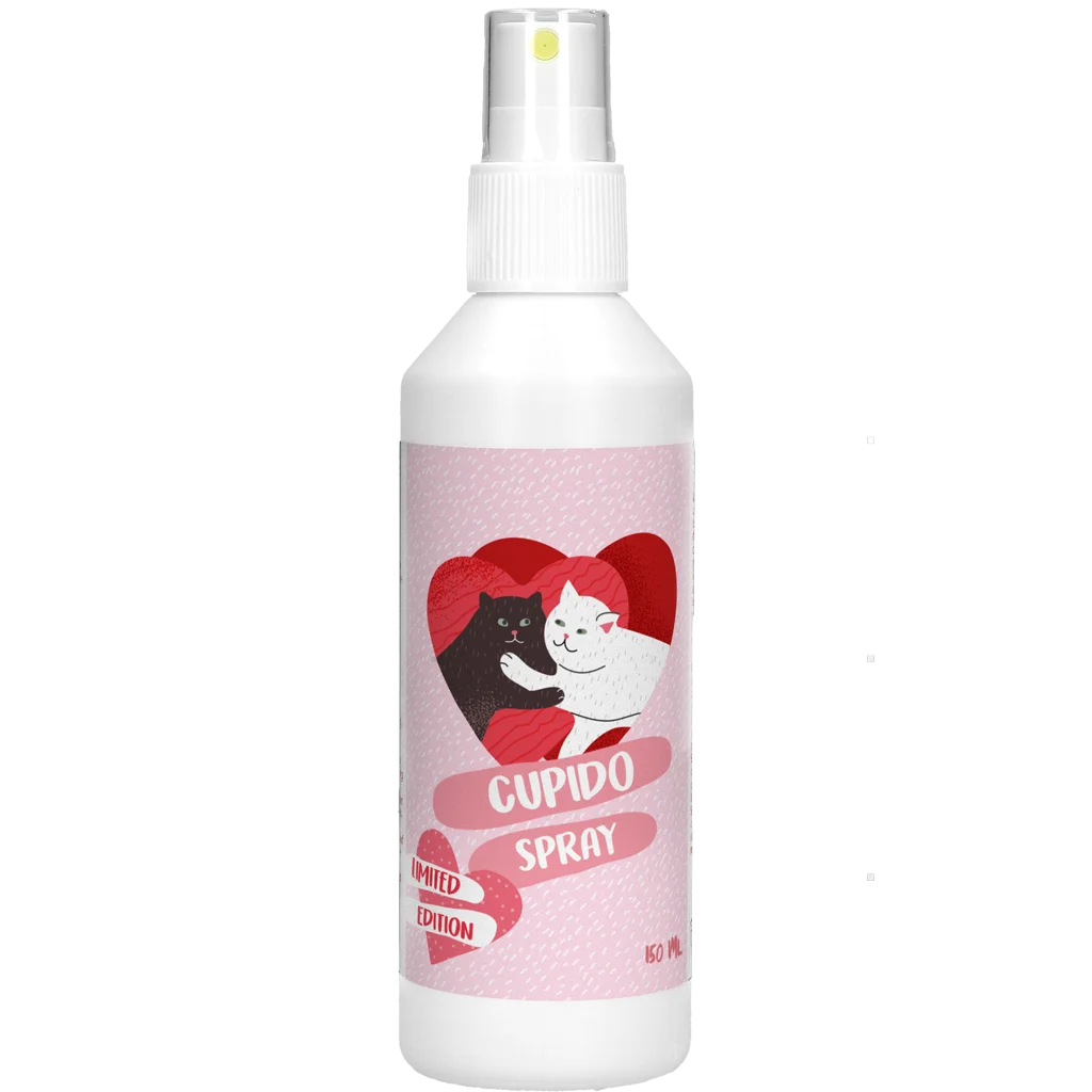 Spray à l’herbe à chat pour jouets et arbres à chat – Excellent Cupido Spray – Image 1