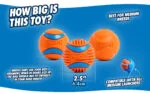 Balle pour chien en caoutchouc, Ø 5 cm, 2 pièces – Chuckit! Fetch Ball S – Image 4