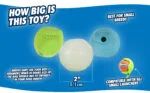 Balles pour chien pour le jeu de rapport, 3 pièces, Ø 6 cm – Chuckit! Fetch Medley Gen 3 – Image 5