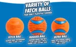 Balle pour chien en caoutchouc, Ø 6 cm, 2 pièces – Chuckit! Fetch Ball M – Image 6