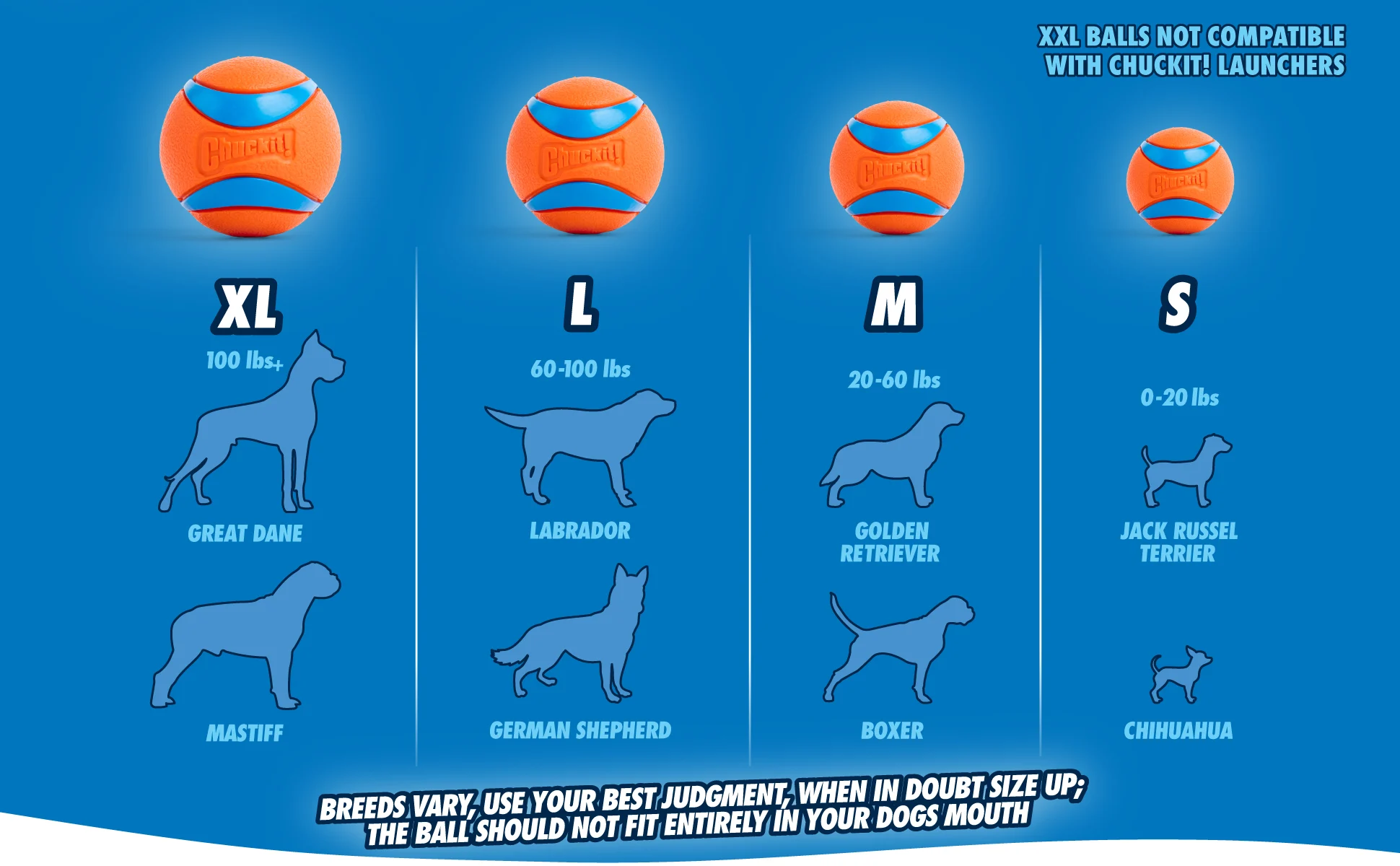 Lanceur de balle pour chien M avec balle de tennis, 63 cm – Chuckit! Sport Launcher – Image 5