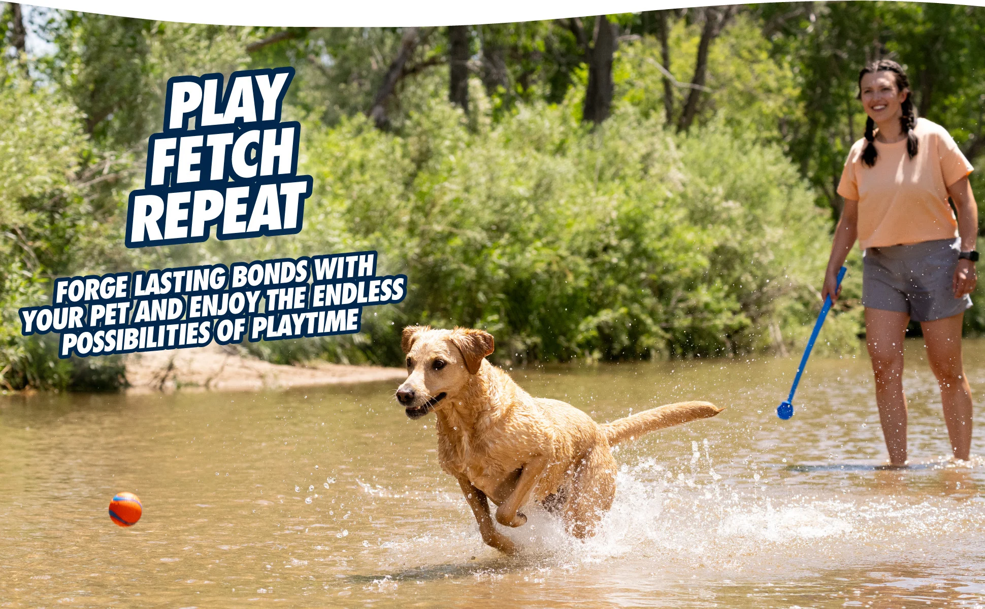 Lanceur de balle pour chien M avec balle de tennis, 63 cm – Chuckit! Sport Launcher – Image 6