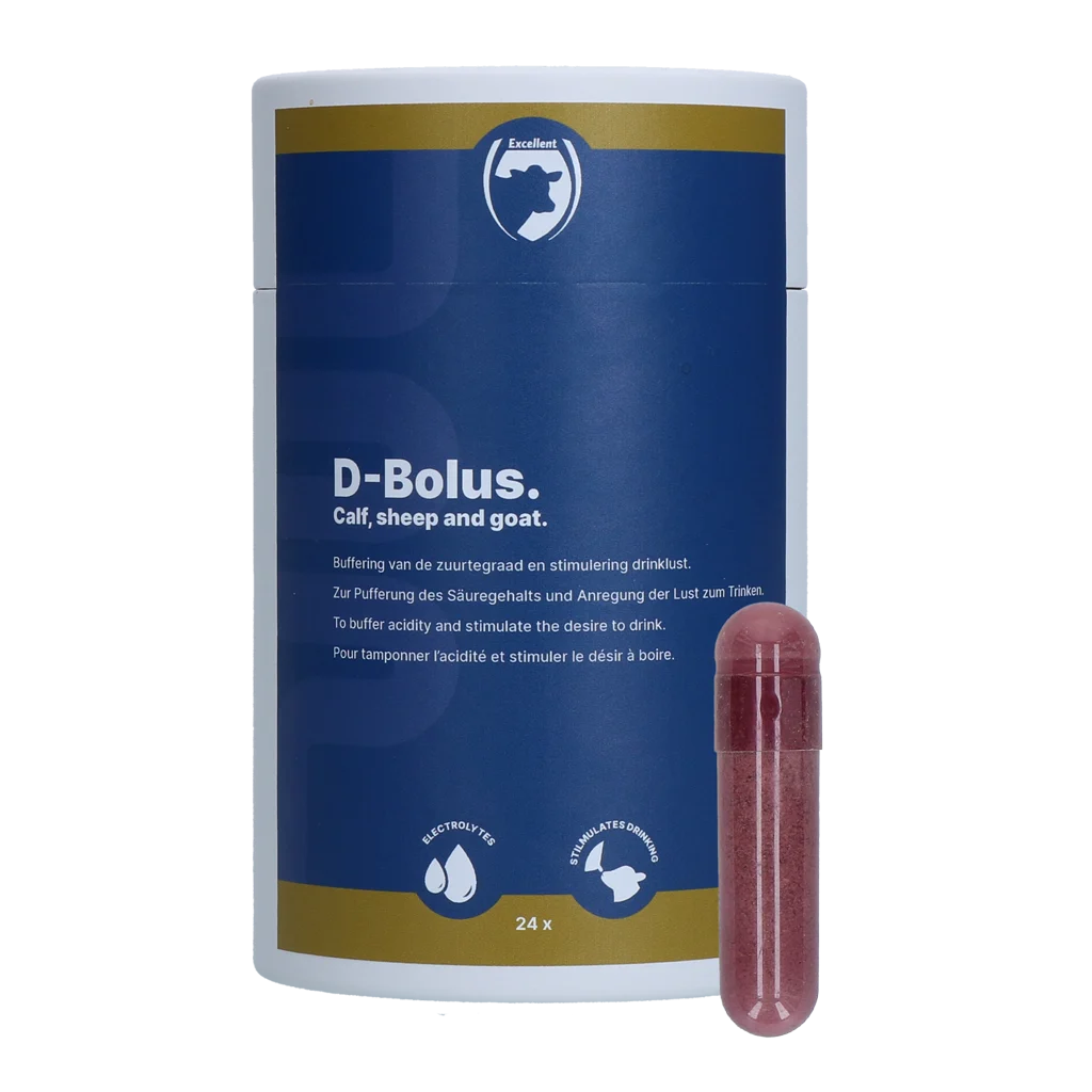 Bolus de bicarbonate pour veaux, 24 unités – Excellent D-Bolus – Image 1