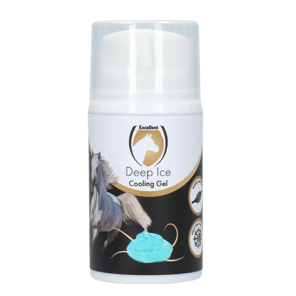 Gel rafraîchissant pour chevaux après l’effort, 50 ml – Excellent Horse Deep Ice Cooling Gel