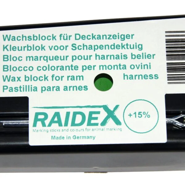 Bloc marqueur tous temps, vert – Raidex