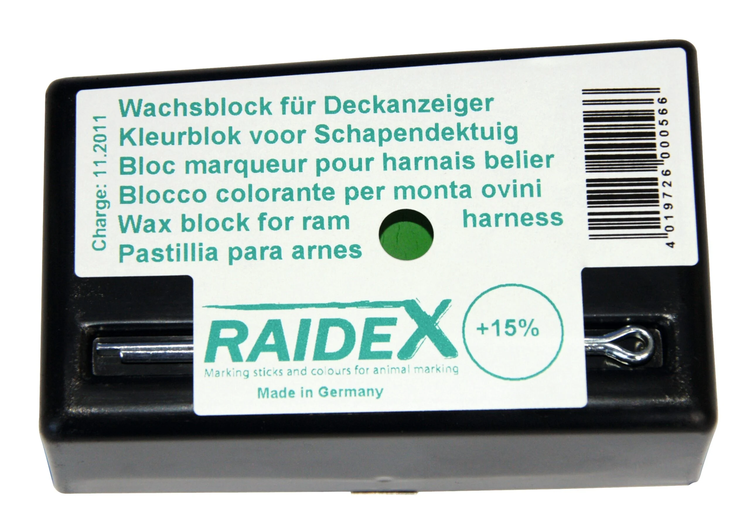 Bloc marqueur tous temps, vert – Raidex – Image 1